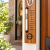 Shin & Shema Olive Wood Electronic Mezuzah - electronic mezuzah shema doorpost blessing